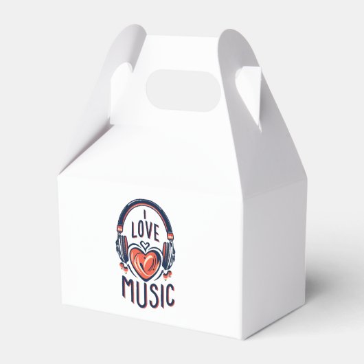Musik Geschenkschachtel (Vorderseite)