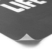 Musik gibt dem Universum ein Soul Poster (Ecke)