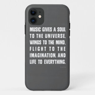 Musik gibt ein Soul zum Universum Case-Mate iPhone Hülle