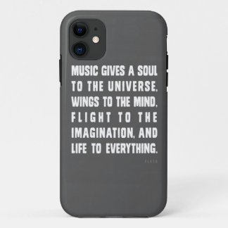 Musik gibt ein Soul zum Universum Case-Mate iPhone Hülle