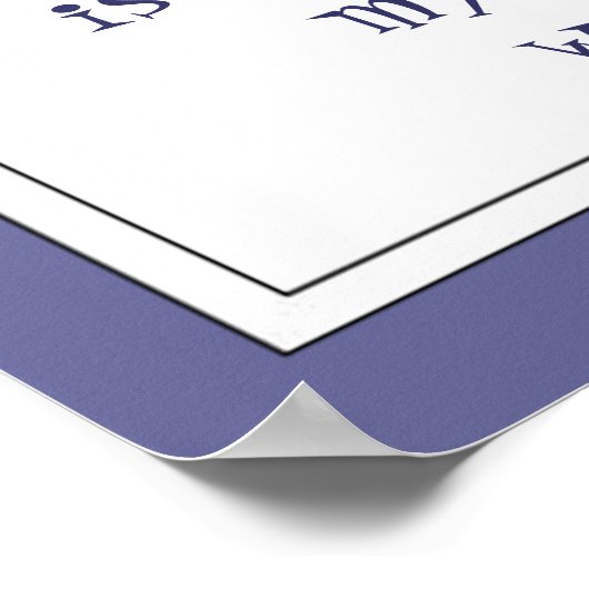 Musik gibt meinem Soul Flügel mit Bird Poster (Ecke)