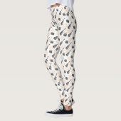 Musik-Gitarren-Radio-Muster-Gewohnheits-Leggings Leggings (Links)