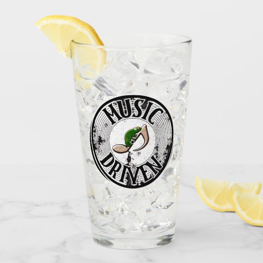 Musik Glas (Vorderseite Ice)