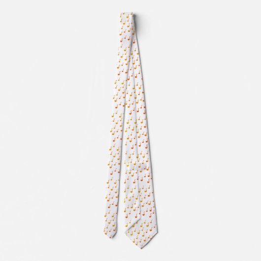 Musik, Goldene Notizen Krawatte (Rückseite)