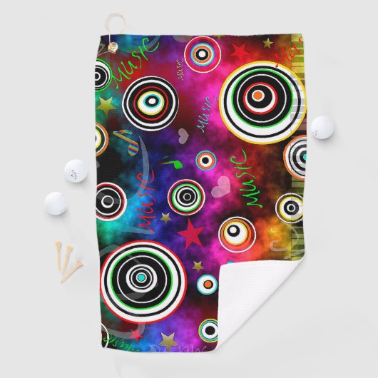 Musik Golfhandtuch (Insitu)