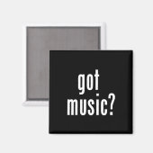 Musik got? magnet (Vorderseite/Rückseite)