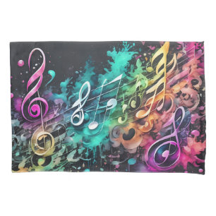 Musik Graffiti Kissenbezug