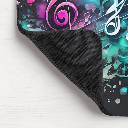 Musik Graffiti Mousepad (Ecke)