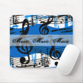Musik-Graffiti Mousepad (Mit Mouse)