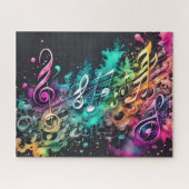 Musik Graffiti Puzzle (Horizontal)