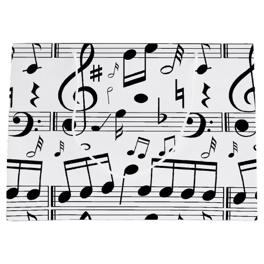 Musik Große Geschenktüte (Vorderseite)