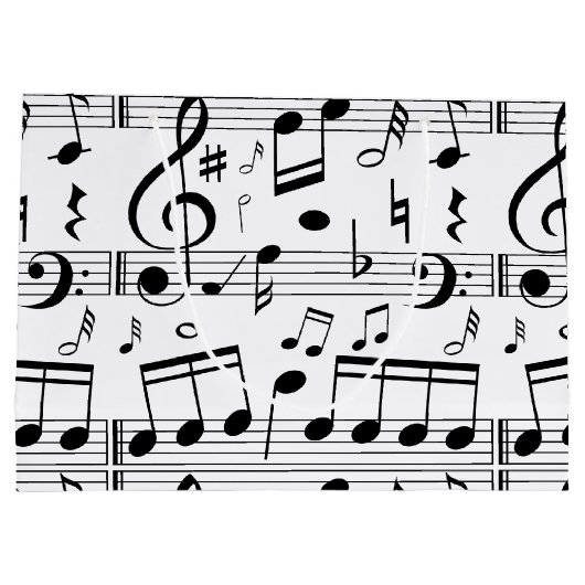 Musik Große Geschenktüte (Rückseite)