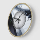 Musik Große Wanduhr (Winkel)