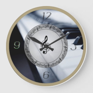 Musik Große Wanduhr