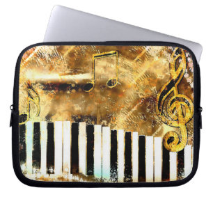 Musik-Grunge-Laptop-Tasche Laptopschutzhülle