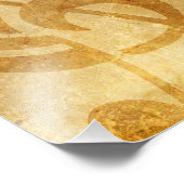 MUSIK GRUNGE NOTES PIANO-BACKGRUNDS FAKTOR VINTA FOTODRUCK (Ecke)