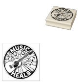 Musik Gummistempel (Stempel)