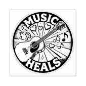 Musik Gummistempel (Prägung)