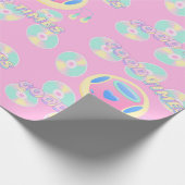 Musik-Gutes-Zeitmuster Geschenkpapier (Ecke)