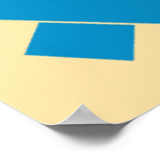 Musik-Hands - ASL-Design Poster (Ecke)