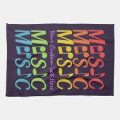 MUSIK Handtuch (Horizontal)