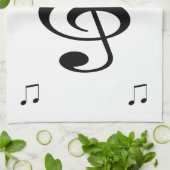 Musik Handtuch (Gefaltet)