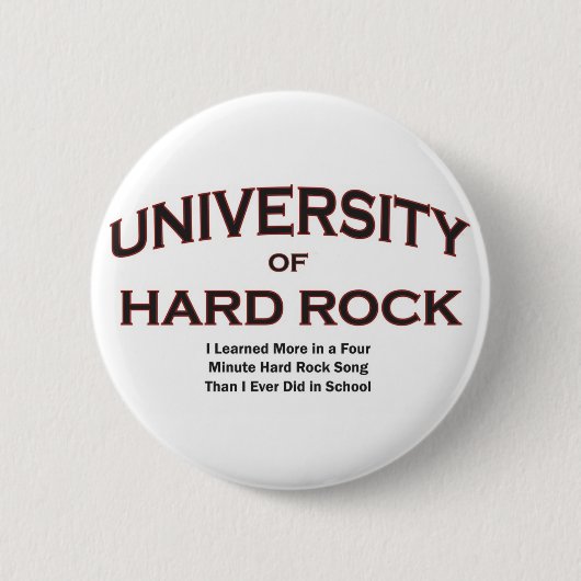 Musik-Hard Rock Button (Vorderseite)