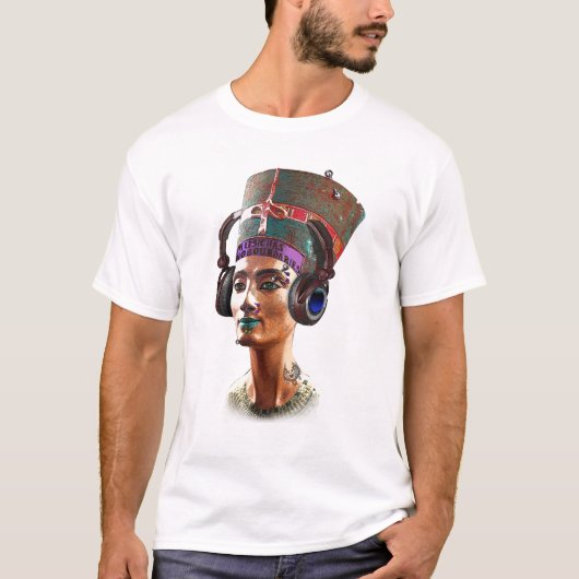 Musik hat keine Grenzen, Nefertiti T-Shirt (Vorderseite)