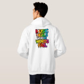 Musik heilt hoodie (Schwarz voll)