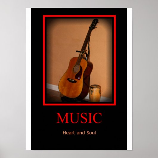 Musik - Herz und Soul Poster (Vorne)