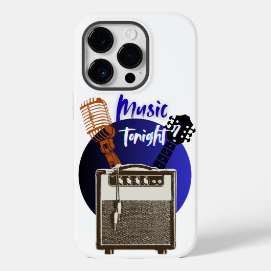 Musik Heute Abend ? Case-Mate iPhone Hülle (Rückseite)