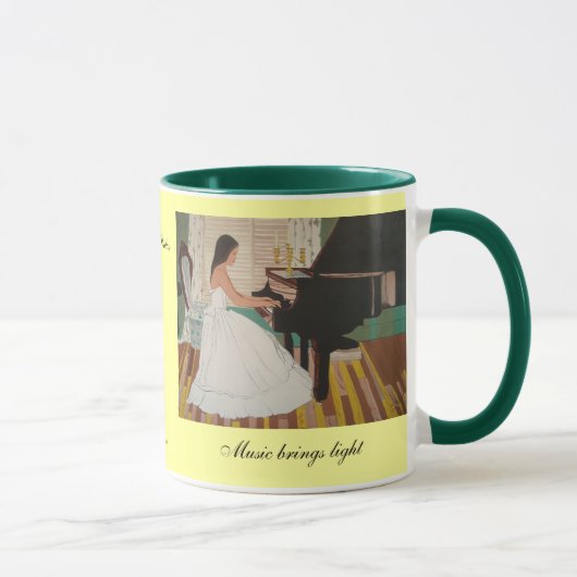 Musik holt Licht Tasse (Rechts)