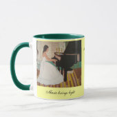 Musik holt Licht Tasse (Links)