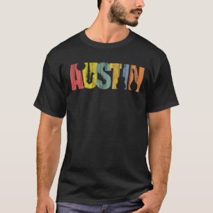 Musik-hölzernes Korn Austins Texas beunruhigt T-Shirt