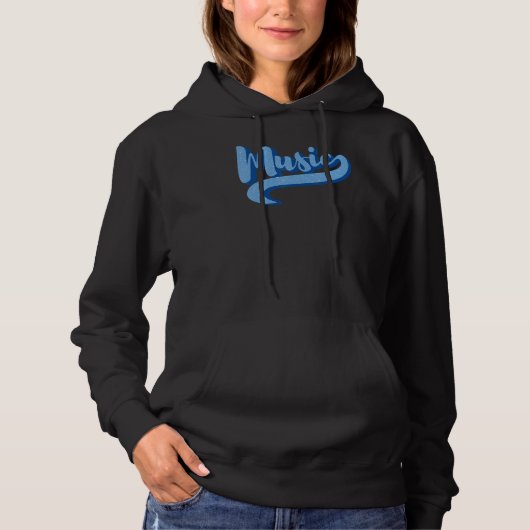 Musik Hoodie (Vorderseite)