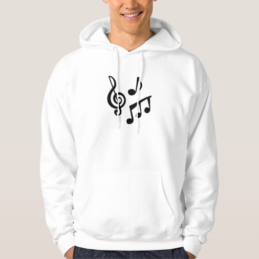 Musik Hoodie (Vorderseite)