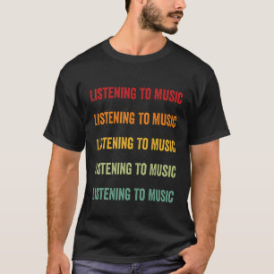 Musik hören Hobbyist Ra T-Shirt