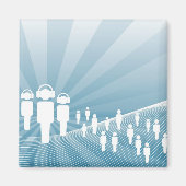 Musik hören magnet (Vorne)