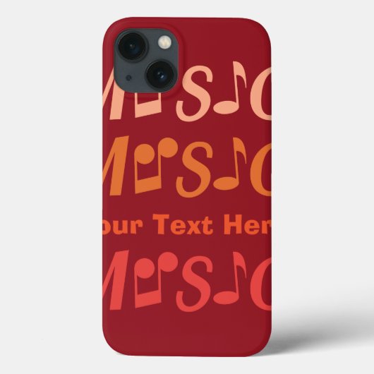 MUSIK-Hüllen Case-Mate iPhone Hülle (Rückseite)