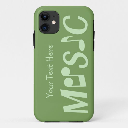 MUSIK-Hüllen Case-Mate iPhone Hülle (Rückseite)