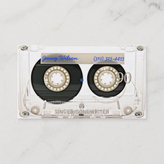 Musik II Visitenkarte (Vorderseite)