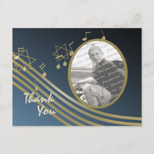 Musik im Foto der Luft Postkarte