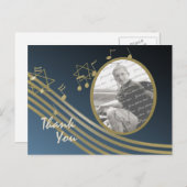 Musik im Foto der Luft Postkarte (Vorne/Hinten)