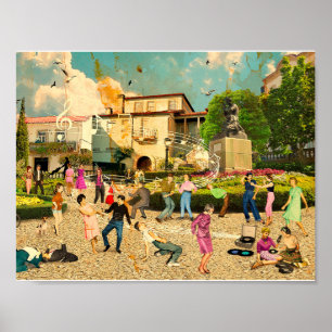 Musik im Garten (Viseu. Portugal) Poster