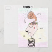 Musik im Kopf Postkarte (Vorne/Hinten)
