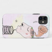 "Musik im Kopf" Postkarte Case-Mate iPhone Hülle (Rückseite (Horizontal))