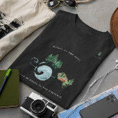 Musik im Soul | Rustikale Wasserfarbenmonogramm Tri-Blend Shirt