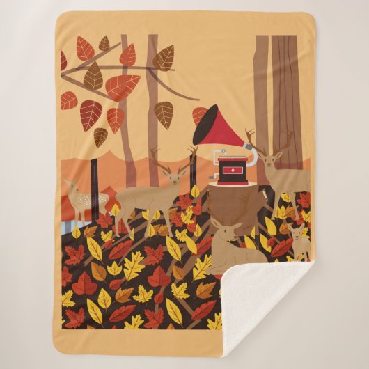 Musik im Wald Sherpadecke (Vorderseite)