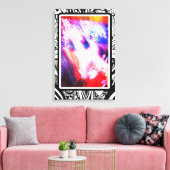 Musik in Bewegung #2 Leinwanddruck (Insitu (Wohnzimmer))