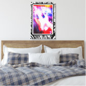 Musik in Bewegung #2 Leinwanddruck (Insitu (Schlafzimmer))